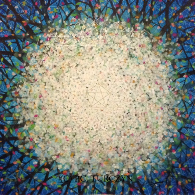 "Infninite Life." Copyright and artist's name do not appear on face of actual artwork.