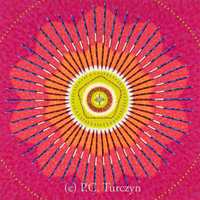 Infinite Hope. Copyright and artist's name do not appear on actual print.