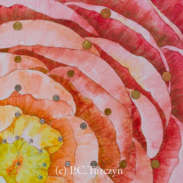 Infinite Surrender. Copyright and artist's name do not appear on actual print.